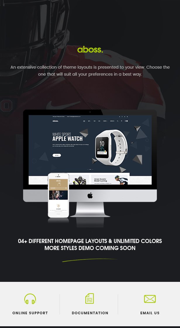 Aboss - Responsive Prestashop Theme
