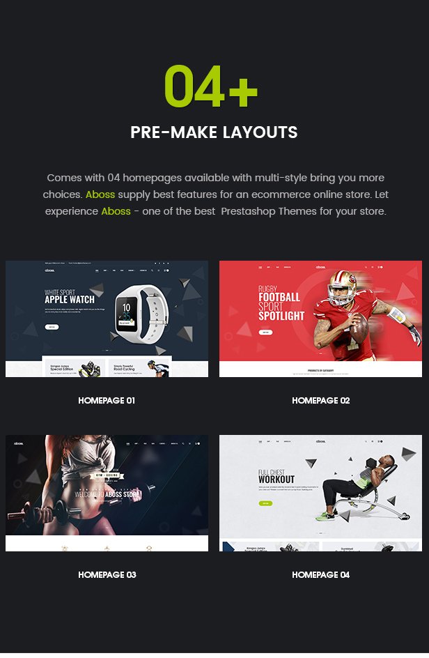 Aboss - Responsive Prestashop Theme