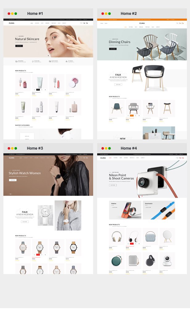 Clima - Multipurpose Prestashop 1.7, 8.x Responsive Theme