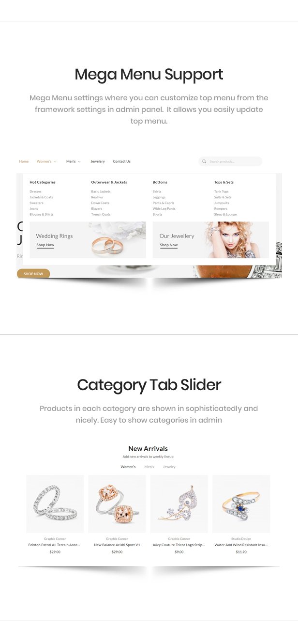 Corano - Jewellery Responsive Prestashop Theme