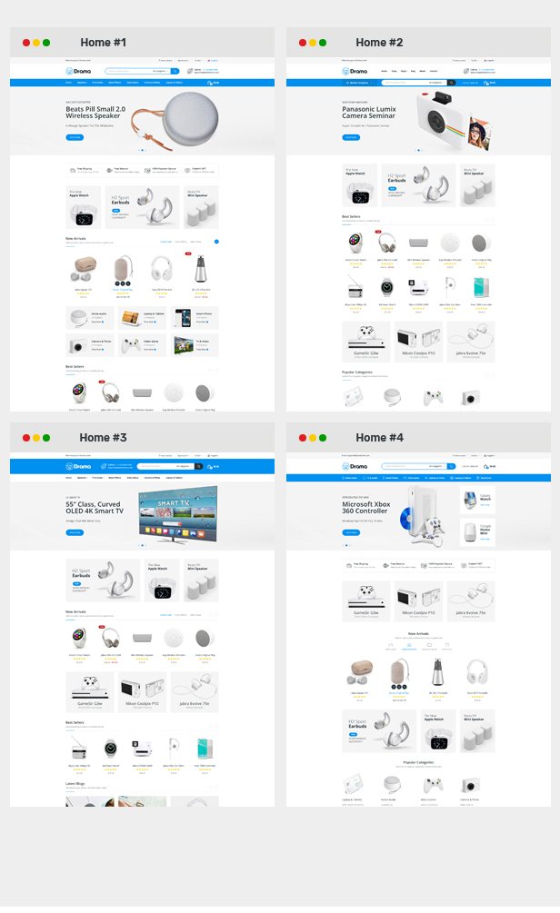 Drama - Responsive Prestashop Theme