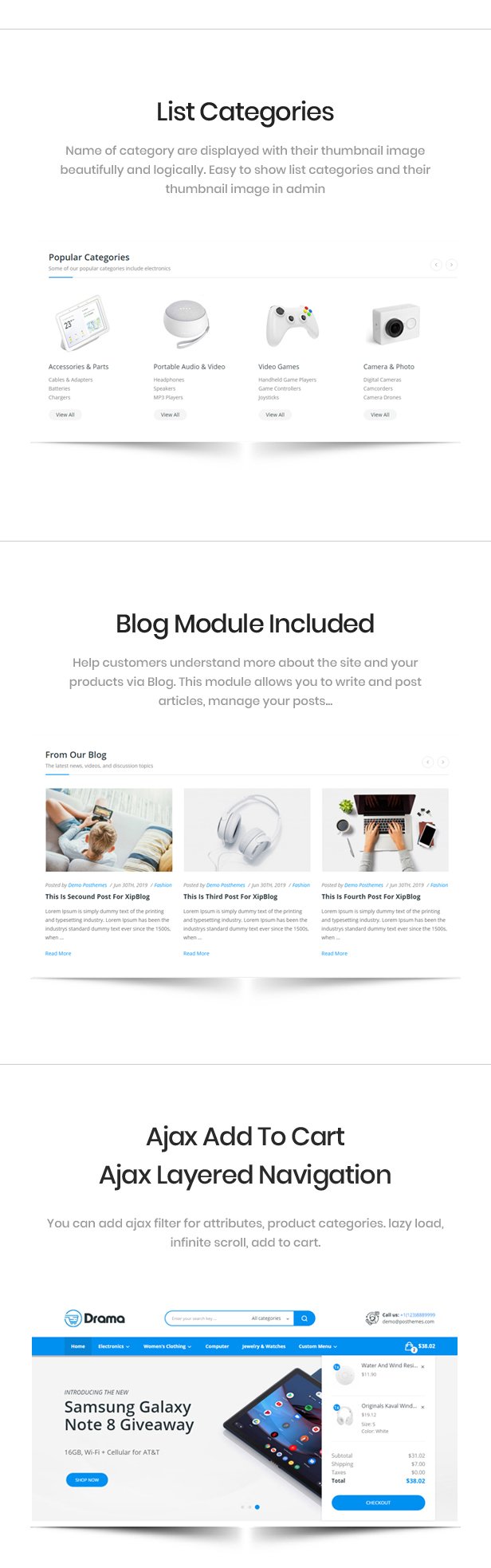 Drama - Responsive Prestashop Theme