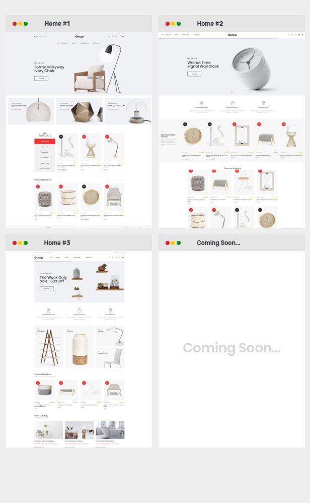 Ginza - Responsive Prestashop Theme
