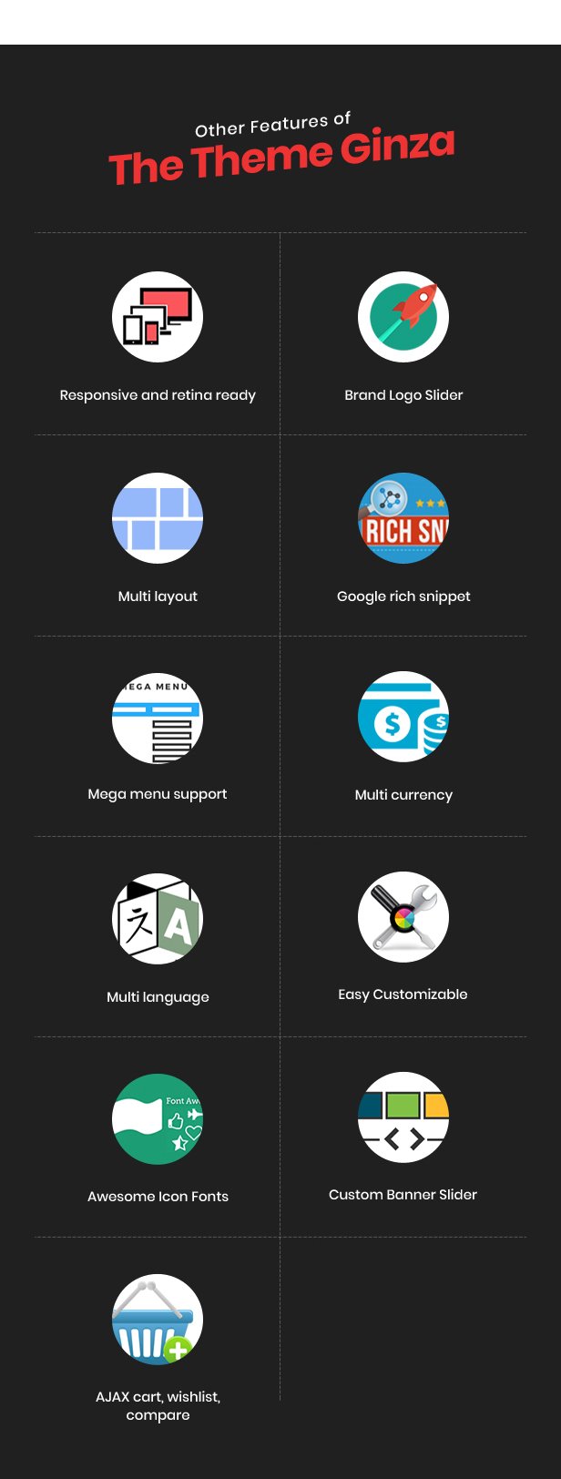 Ginza - Responsive Prestashop Theme