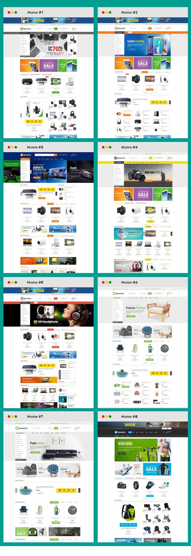 Juvento - Responsive Prestashop Theme