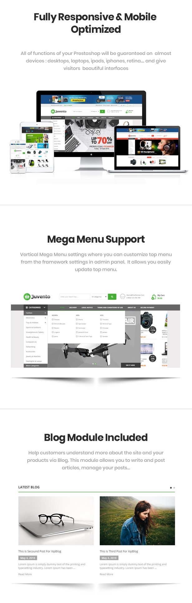Juvento - Responsive Prestashop Theme