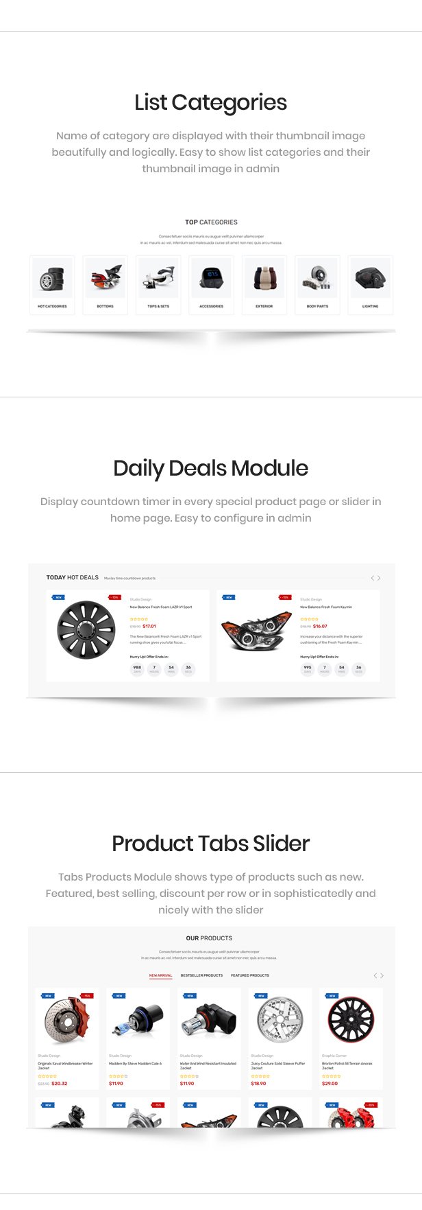 Mazlay - Car Accessories Prestashop Theme