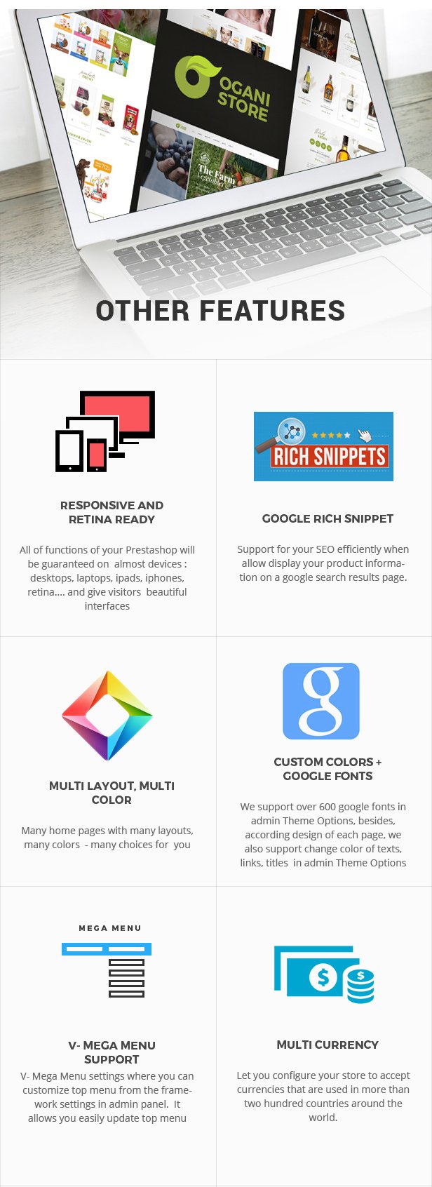 Ogani - Organic, Food, Pet, Alcohol, Cosmetics Responsive Prestashop Theme