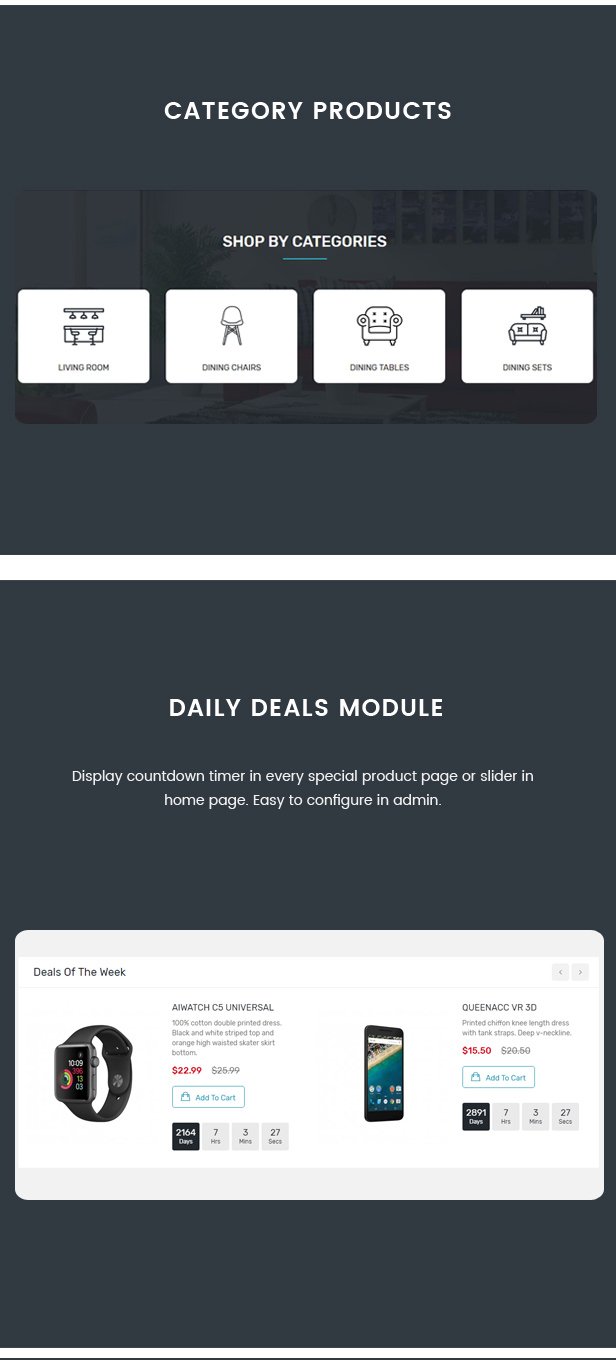 Oregon - Responsive Prestashop Theme