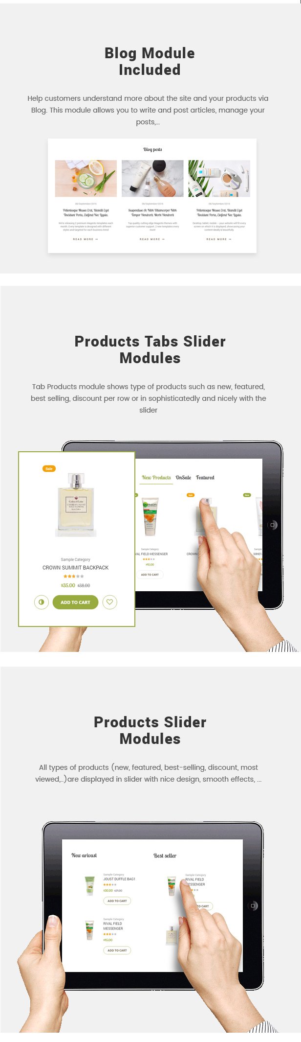 Organica - Organic, Beauty, Natural Cosmetics, Food, Farn and Eco Prestashop 1.6 & 1.7 Theme