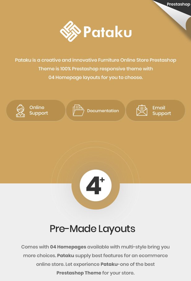 Pataku - Responsive Prestashop Theme