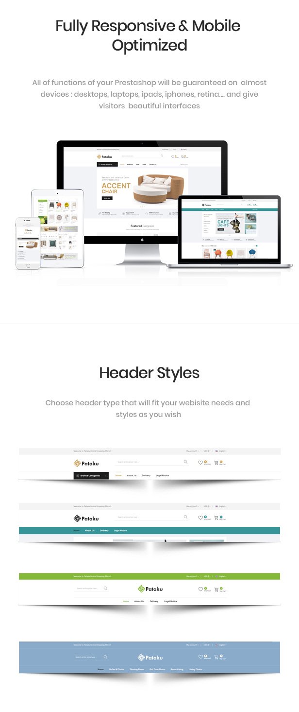 Pataku - Responsive Prestashop Theme