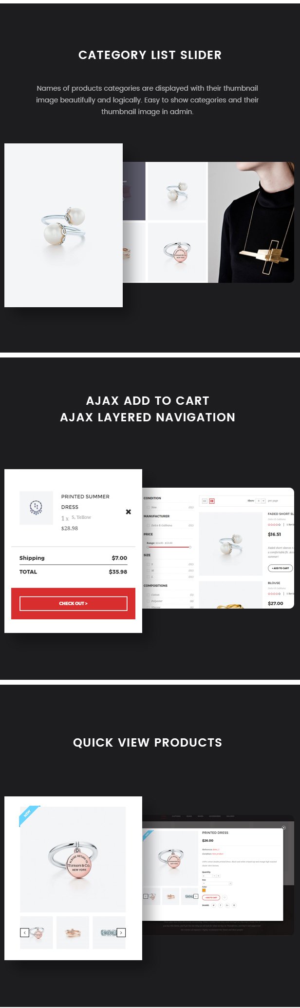 Ruby - Jewelry Store Responsive Prestashop 1.6 & 1.7 Theme