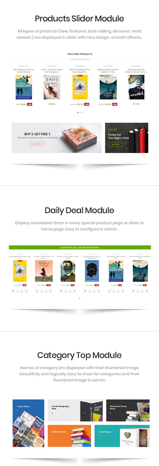 Smartbook - Book Store Responsive Prestashop Theme